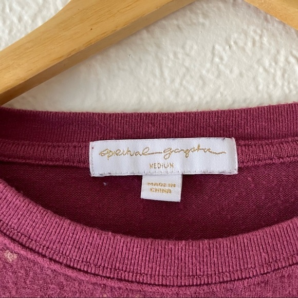 Spiritual gangster bleach splatter sweatshirt top - Picture 3 of 5